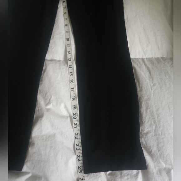 Eileen Fisher System Washable Stretch Crepe Ankle Pants Womens XSmall Black - Picture 6 of 8